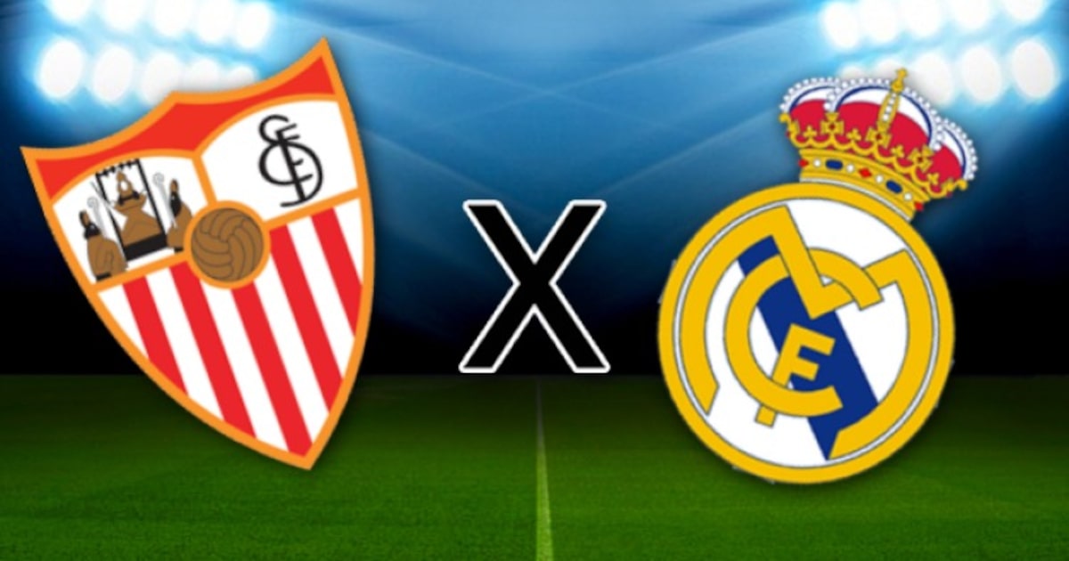 Sevilla x Real Madrid por La Liga: onde assistir ao vivo, horário e escalação