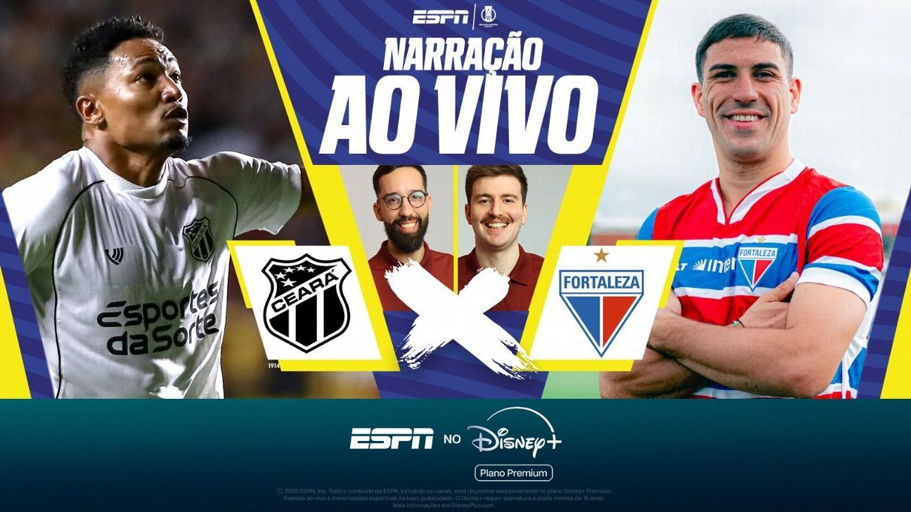 Ceará x Fortaleza AO VIVO: acompanhe a narração do clássico pela Série B ao vivo no YouTube da ESPN