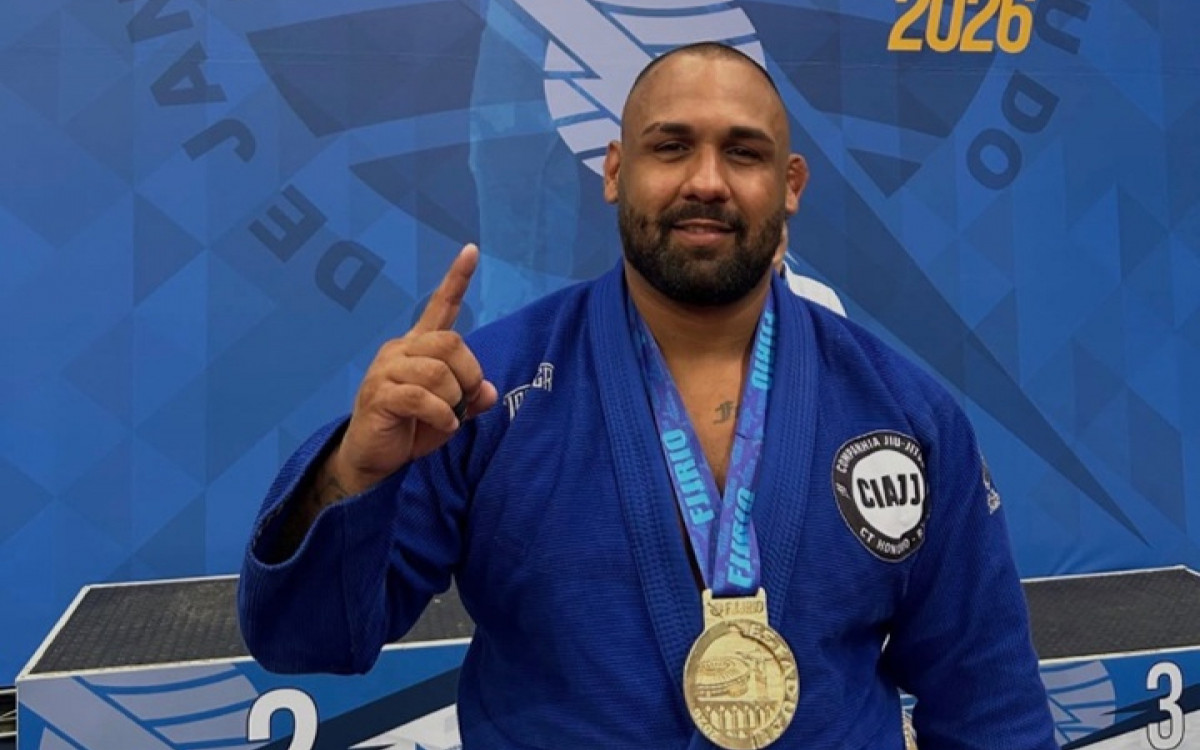 Faixa-preta Victor Honório é destaque e garante medalha de ouro no Estadual da FJJRio