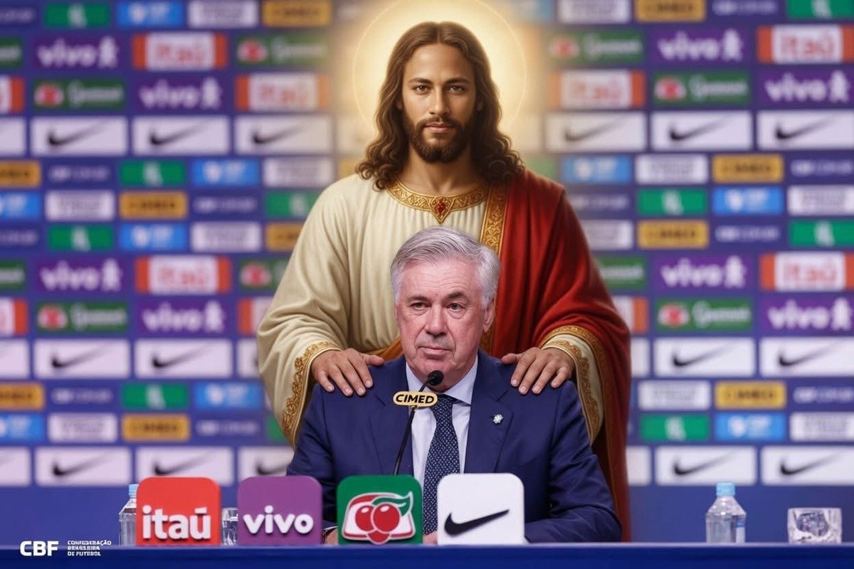 Copa 2026: veja memes da convocação da seleção brasileira de Ancelotti