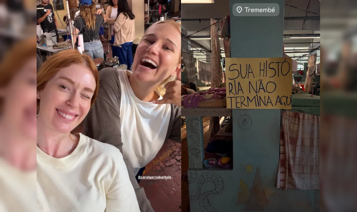 Marina Ruy Barbosa fala sobre bastidores de Suzane em 