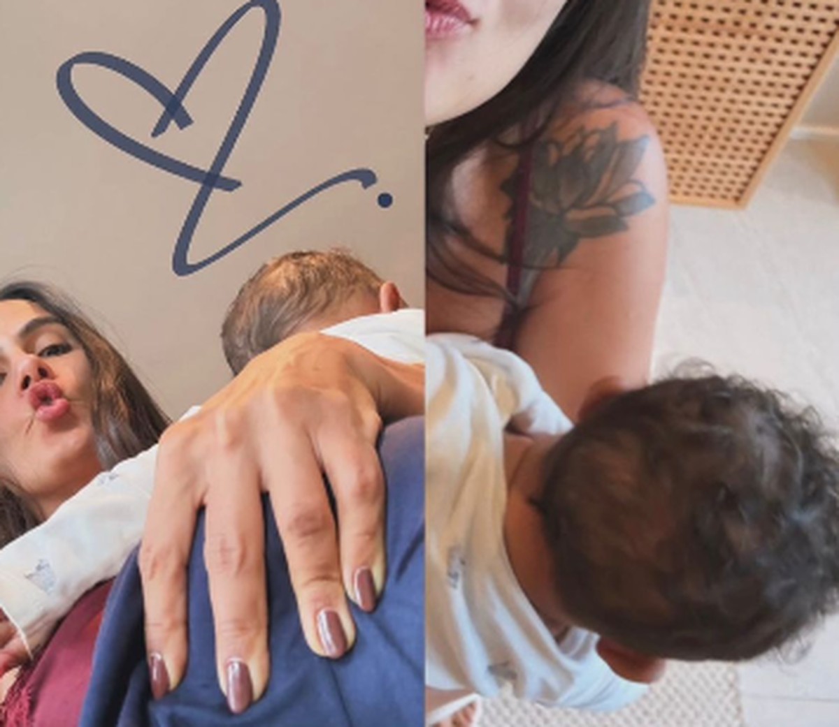 Carol Peixinho encanta a web ao celebrar 8 meses do filho com Thiaguinho: "Amor inexplicável"