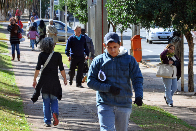 Frente fria mantém tempo ameno e pode derrubar temperaturas para 7°C em Mato Grosso do Sul