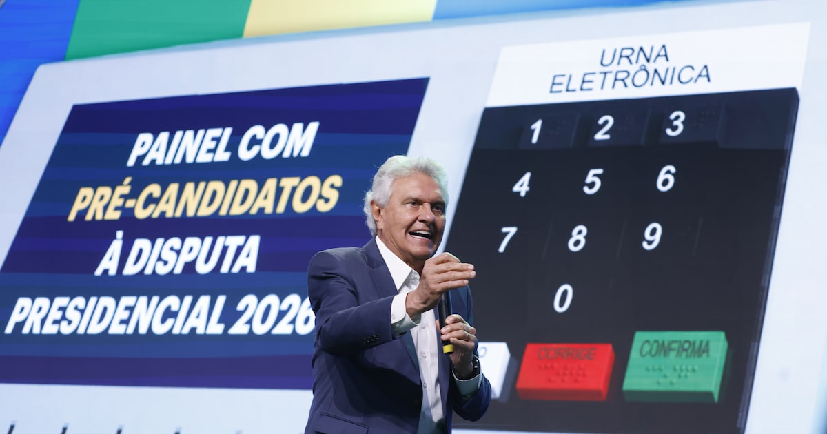 Caiado diz que ‘contaminado’ por Vorcaro não pode ser presidente, mas nega referência a Flávio