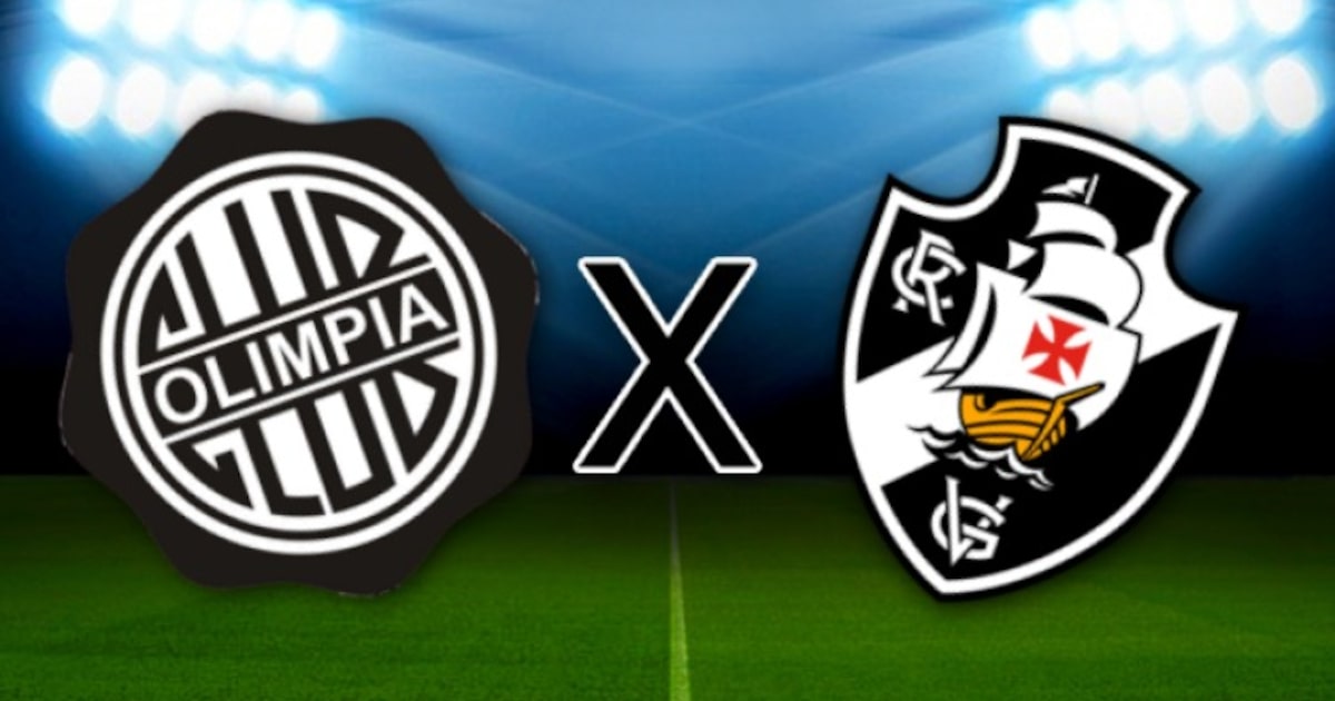 Olimpia x Vasco pela Sul-Americana: onde assistir ao vivo, horário e escalação