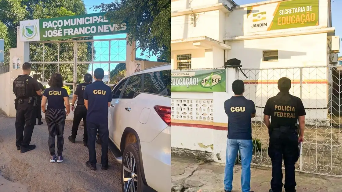 PF cumpre 34 mandados contra grupo suspeito de fraudar licitações em municípios do Ceará