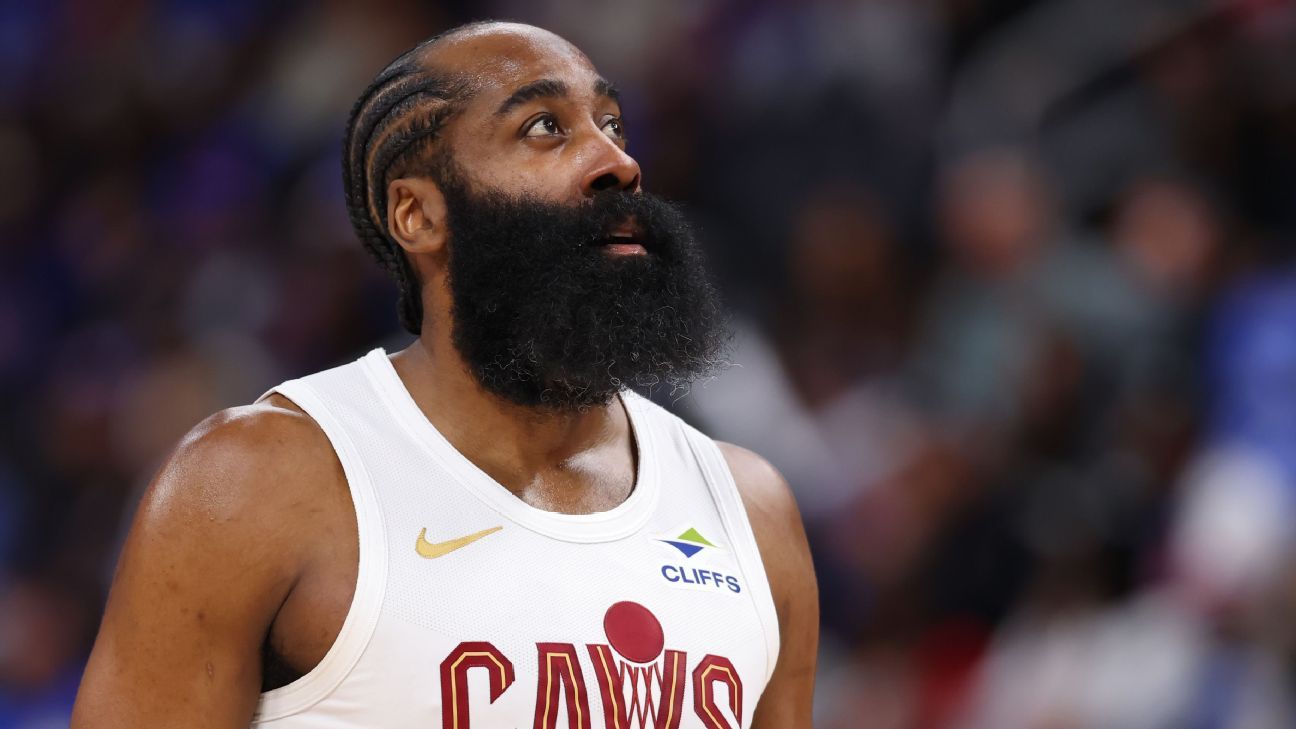 A última chance de Harden? 'Barba' é o segundo jogador com mais partidas de playoffs a nunca vencer um título; VEJA a lista