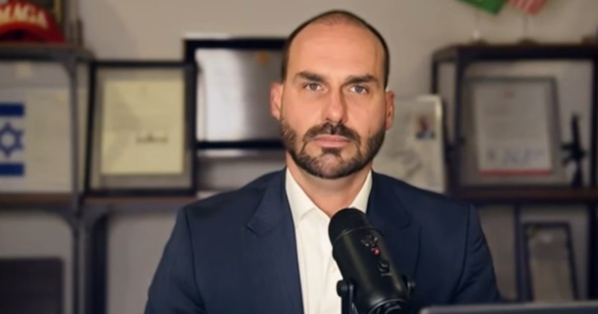 Eduardo Bolsonaro tratou sobre filme com Vorcaro e pediu para enviar ‘máximo’ de recursos aos EUA
