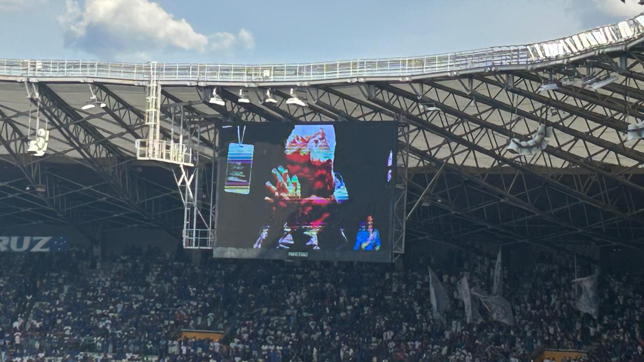 Ex-presidente do Cruzeiro, César Masci é homenageado no Mineirão