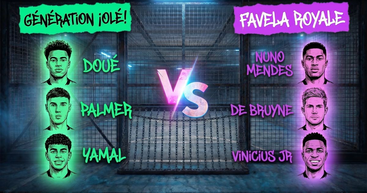Vini Jr ou Lamine Yamal? Vote no melhor trio da Batalha dos Craques