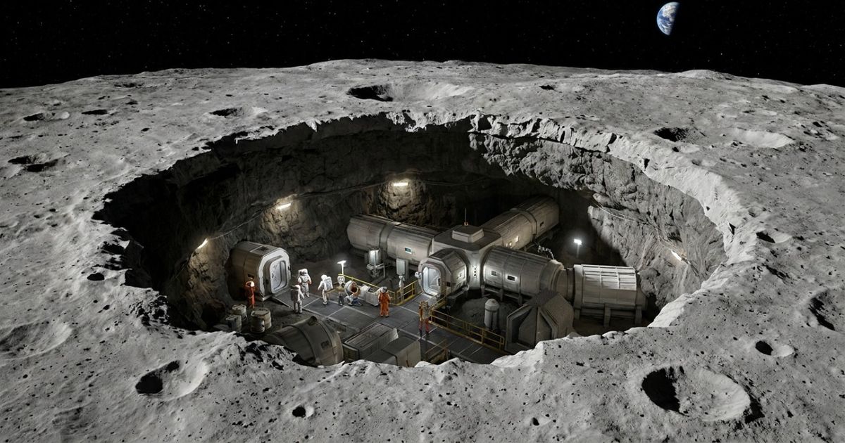 A NASA já encontrou entradas de cavernas na Lua. O que existe lá dentro pode mudar futuras missões