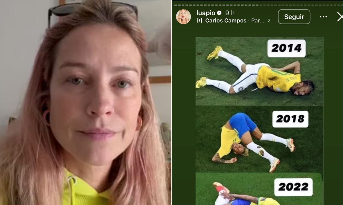 Luana Piovani faz nova provocação a Neymar após confirmação de lesão do craque