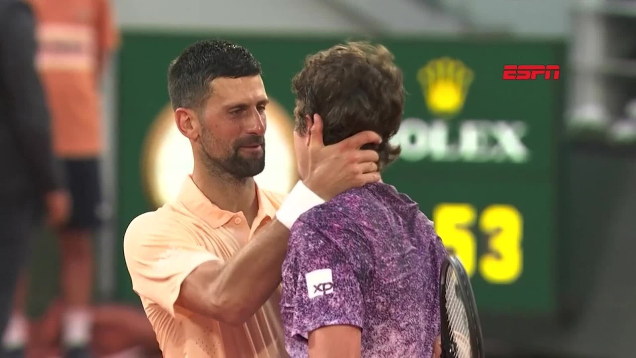 João Fonseca vence Djokovic em Roland Garros e revela conversa