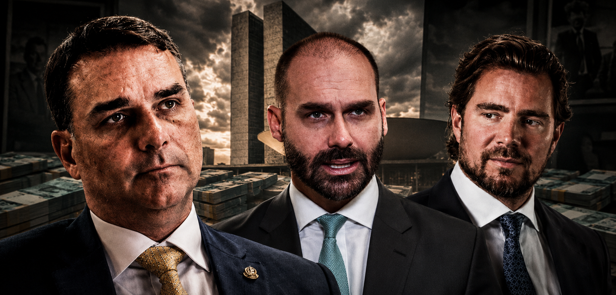 PF vê indícios para investigar Flávio Bolsonaro por repasse de Vorcaro aos EUA