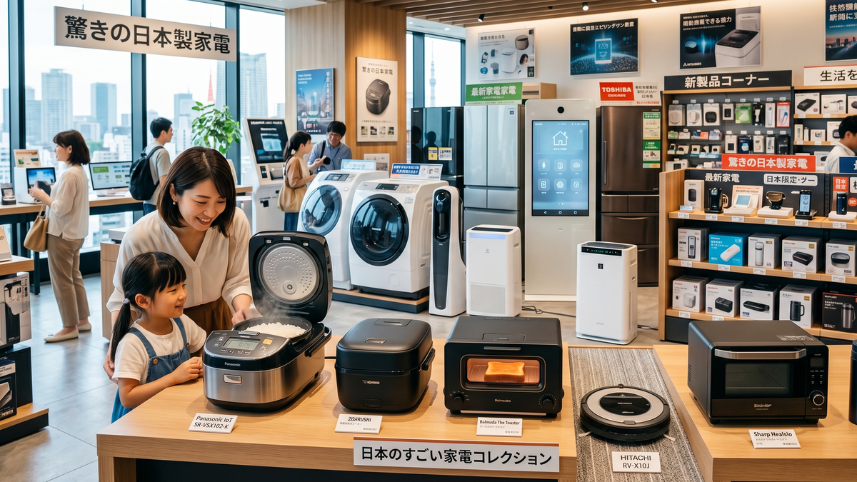 3 eletrodomésticos fascinantes que o Japão tem e você não pode comprar
