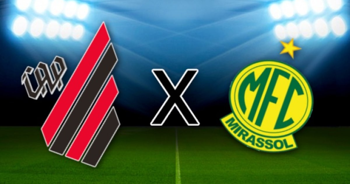 Athletico-PR x Mirassol pelo Brasileirão: onde assistir ao vivo, horário e escalação