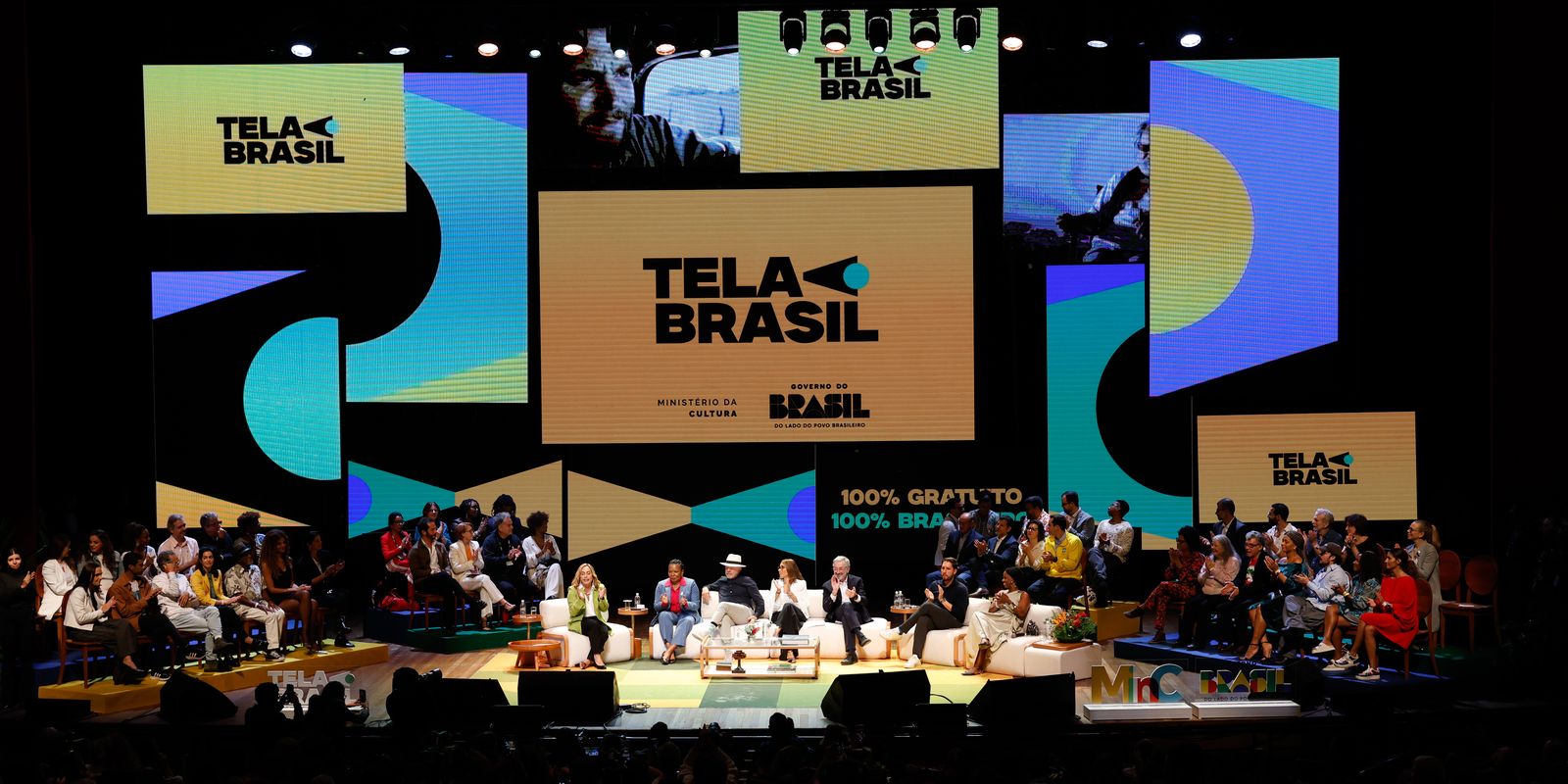 Tela Brasil: streaming público estreia com mais de 550 obras em tela de computador.