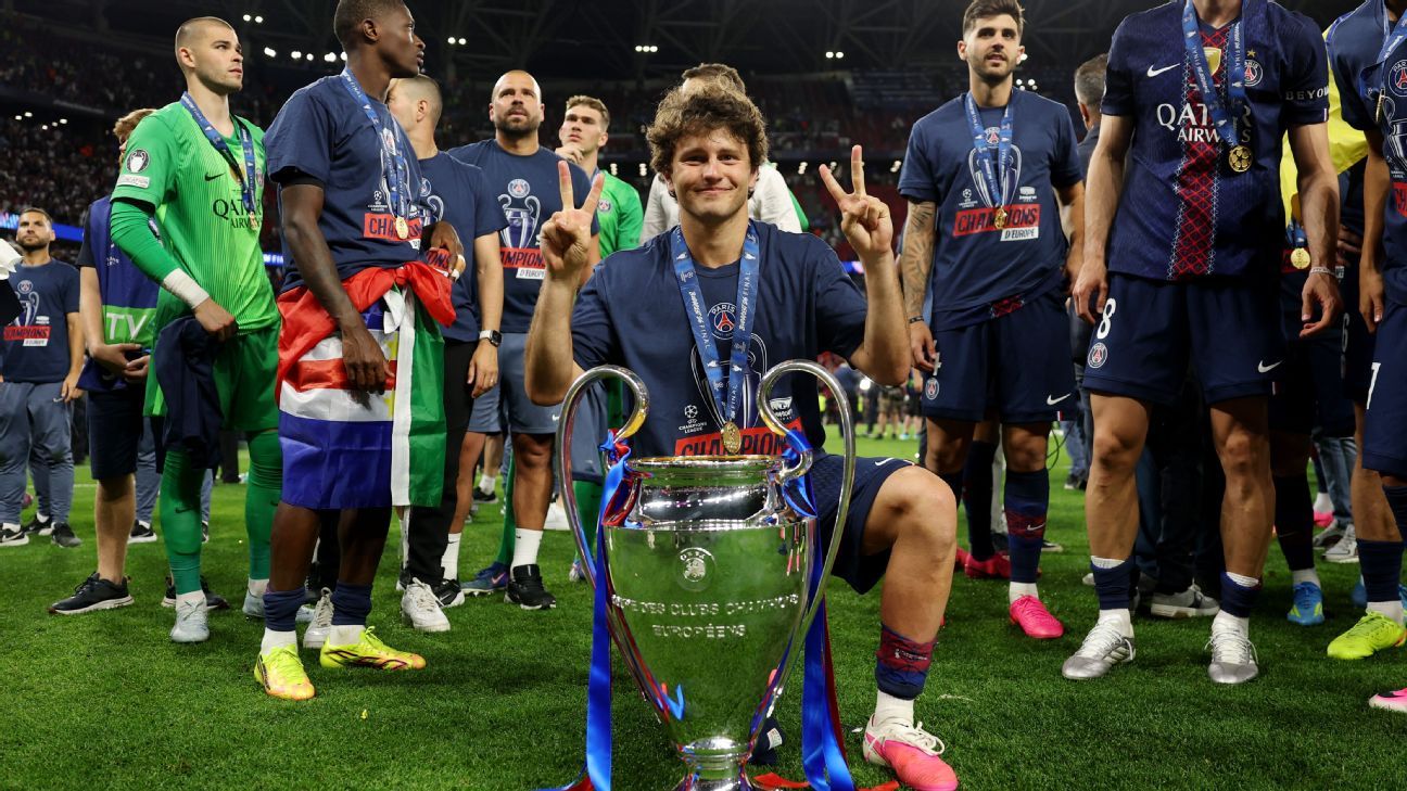 João Neves é sincerão após PSG faturar a Champions League: 'Se perdêssemos, continuaríamos sendo a melhor equipe do mundo'