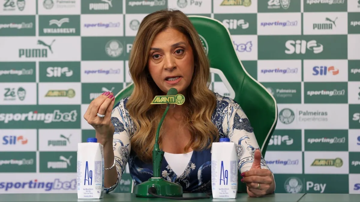 Leila 'defendeu futebol' no racha do Palmeiras com o Flamengo