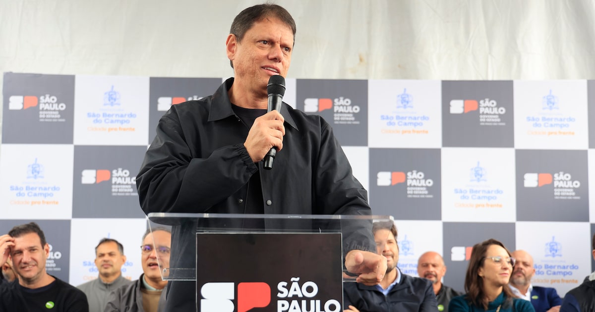 Tarcísio de Freitas responde a Nunes sobre críticas à Polícia Civil de SP: ‘a gente não interfere’