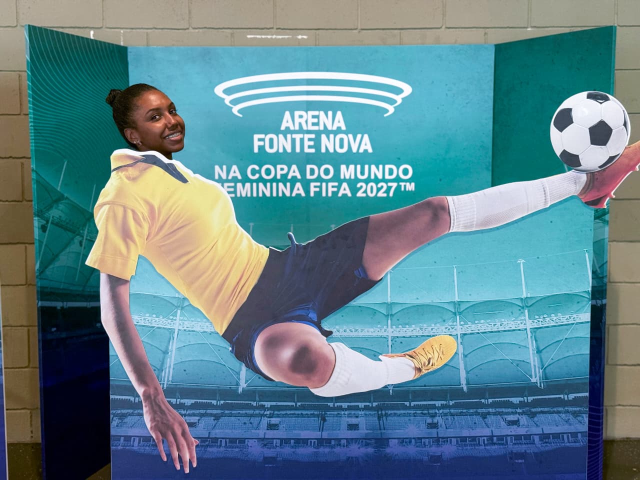 Arena Fonte Nova inicia contagem para a Copa do Mundo Feminina
