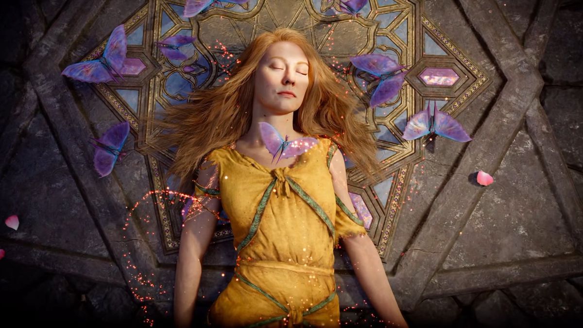 Quem é a atriz que faz Faye em God of War Laufey?