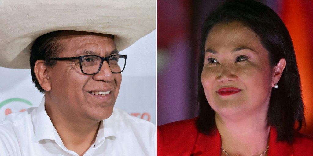 Herdeira de Fujimori ou ex-ministro de Castillo: Peru vai às urnas escolher o nono presidente em 10 anos