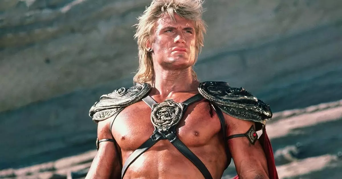 Veja o visual de Dolph Ludgren em filme do He-Man, Mestres do Universo