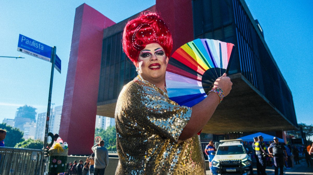 Veja fotos da Parada LGBT+ em São Paulo