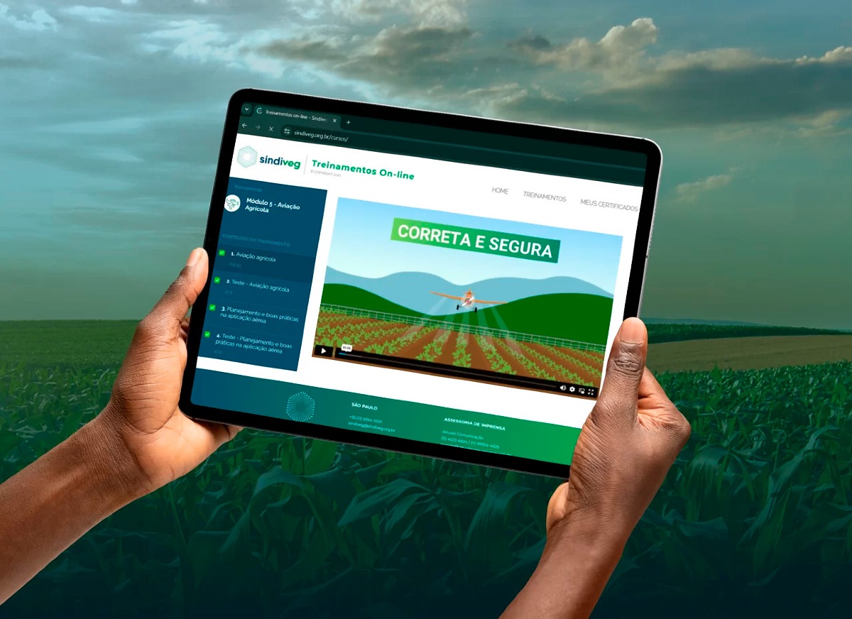 Plataforma oferece cursos gratuitos para capacitação no agro