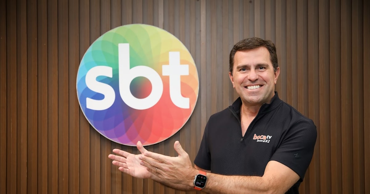 Rodrigo Bocardi volta à TV e comandará novo telejornal do SBT após saída da Globo
