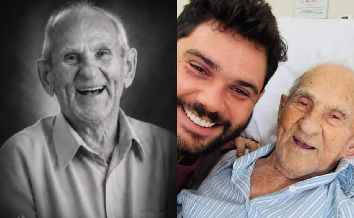 Morre 'Vovô Anésio', idoso de 88 anos que viralizou nas redes ao mostrar rotina com neto