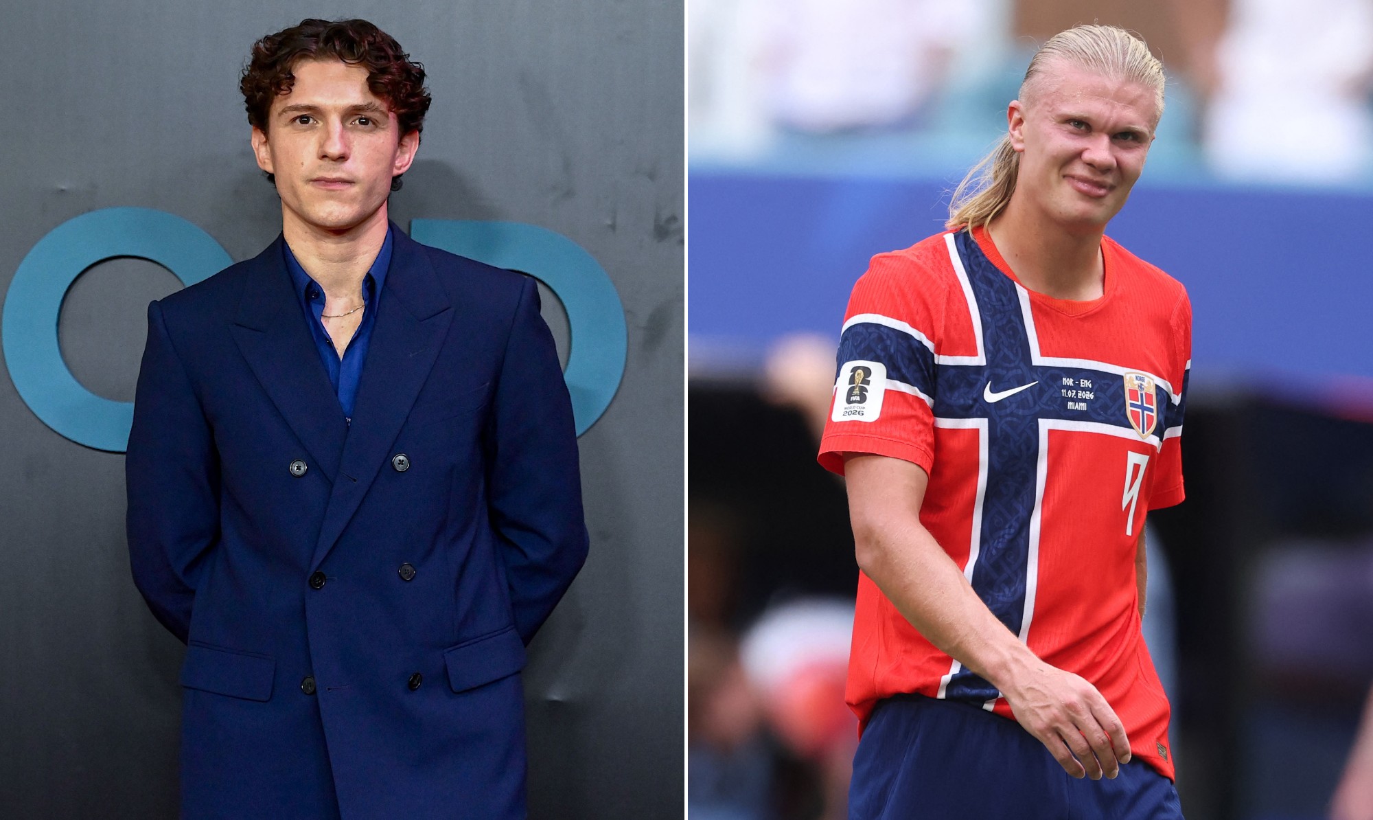 Tom Holland confirma ter sido ignorado por Erling Haaland após convite para jantar: 'Experiência de humildade'
