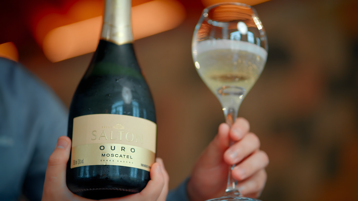 Salton Ouro Moscatel conquista ouro em concurso internacional