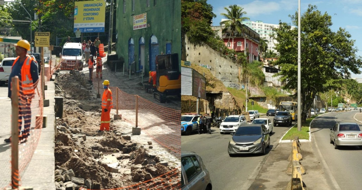 Salvador inicia obras de requalificação de R$ 20,5 milhões na Avenida Contorno