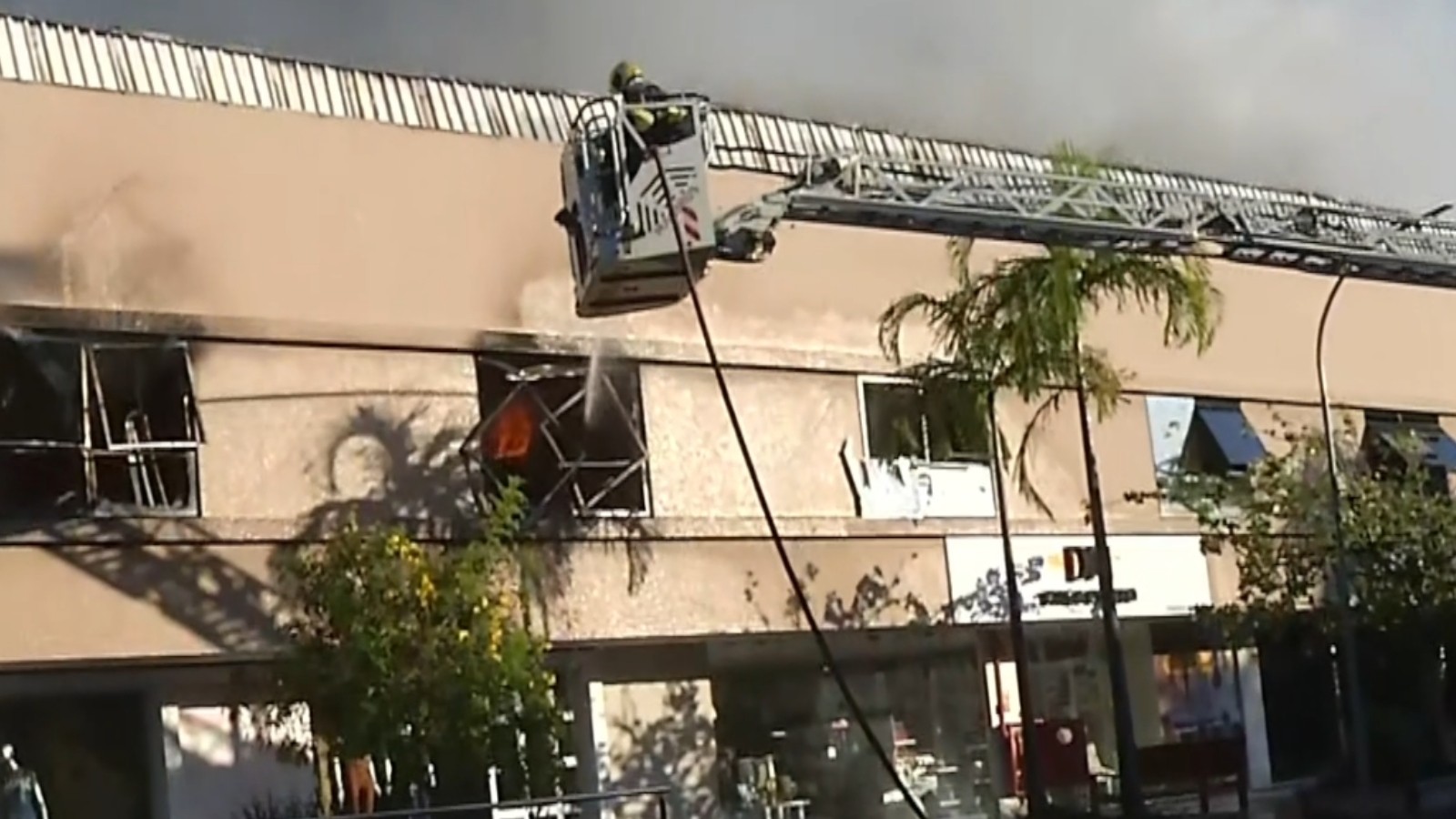 Incêndio atinge distribuidora de peças automotivas em Fortaleza; vídeo