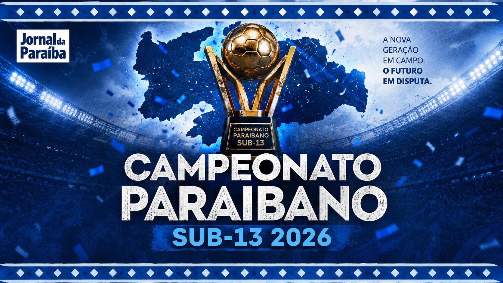Campeonato Paraibano Sub-13 2026: acompanhe a tabela do estadual