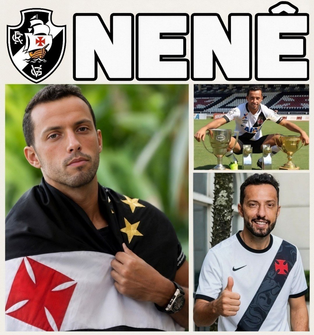 Campeão carioca de 2016 pelo Vasco, Nenê completa 45 anos