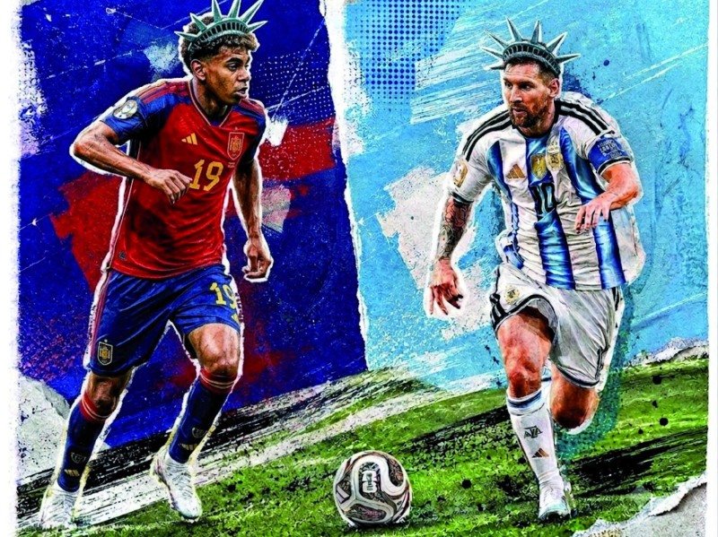Entre padrinho Messi e afilhado Yamal, a última sessão da Copa 2026
