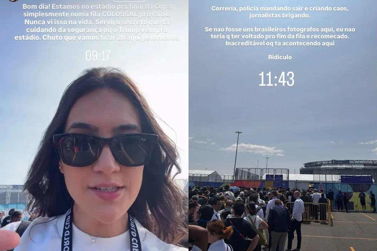 Copa: repórteres denunciam 
