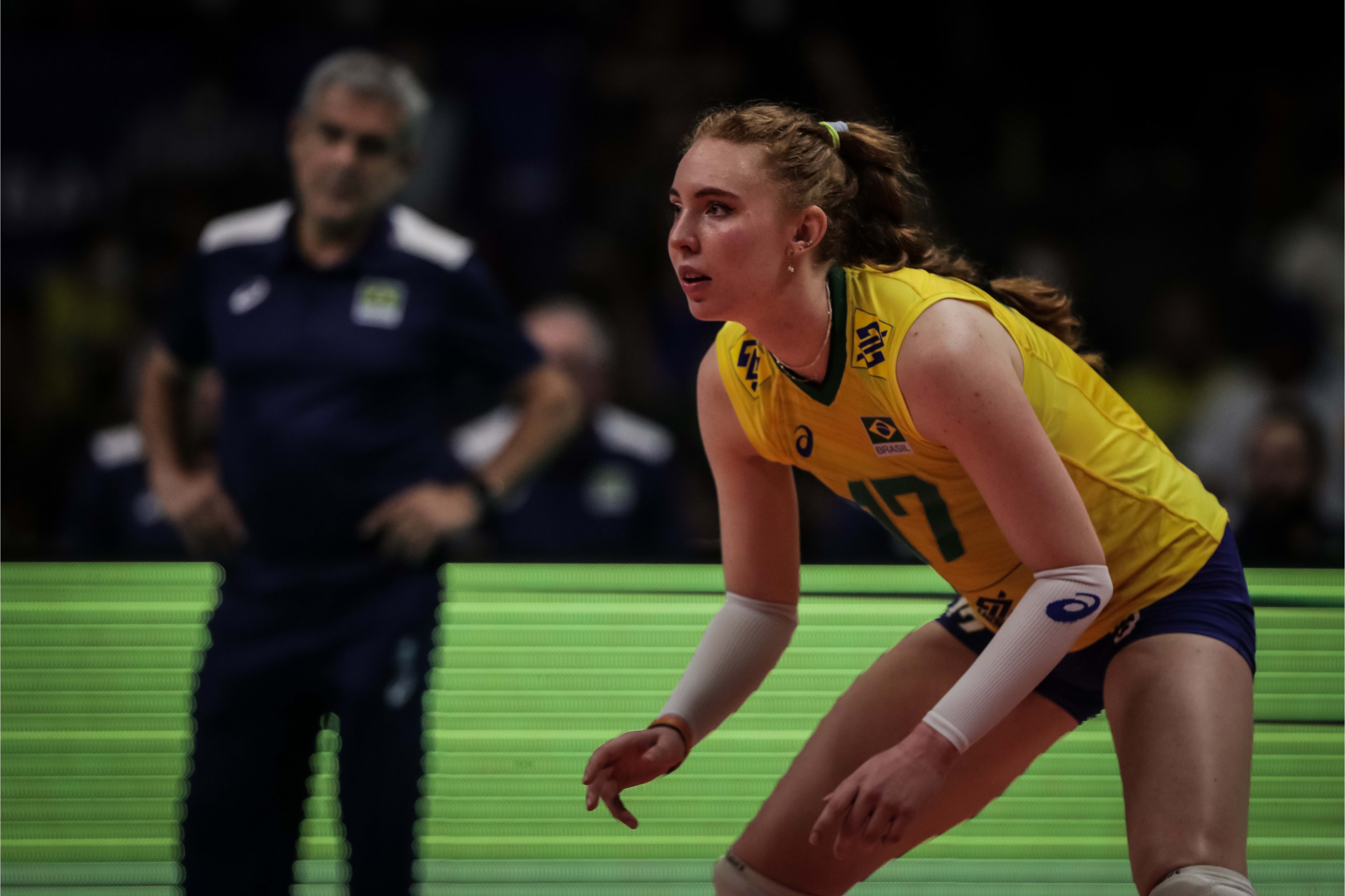 Julia Bergmann prevê jogo duro do Brasil contra o Japão na VNL
