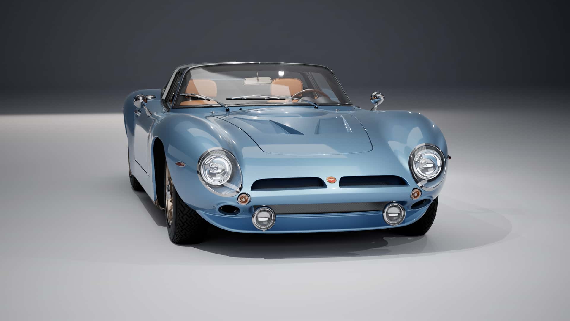 Reconstrução de projeto de carro esportivo de Giugiaro pela Bizzarrini após 60 anos de espera