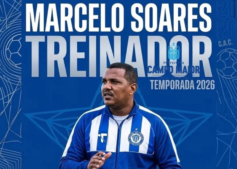 Comercial anuncia Marcelo Soares como técnico para a Série B do Piauiense 2026