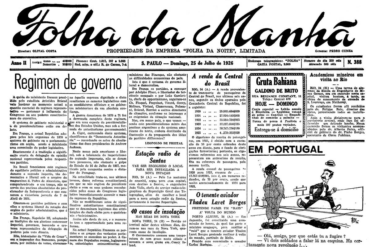 1926: Trupe de bailados dirigida por Loie Fuller é atração em SP