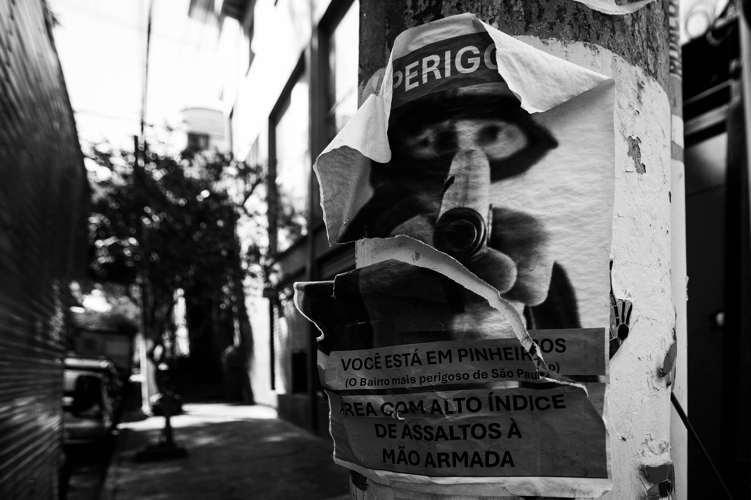 Nem os bairros nobres escapam
