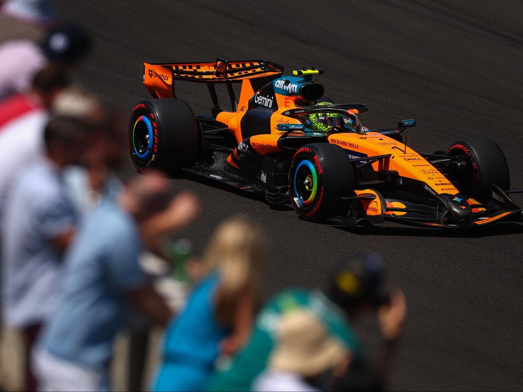 Norris lidera último treino livre do GP da Hungria e Bortoleto é o 11º