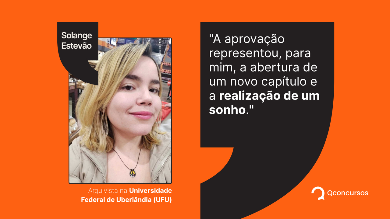 Mulher conquista concurso da UFU após anos de preparação e dedicação.