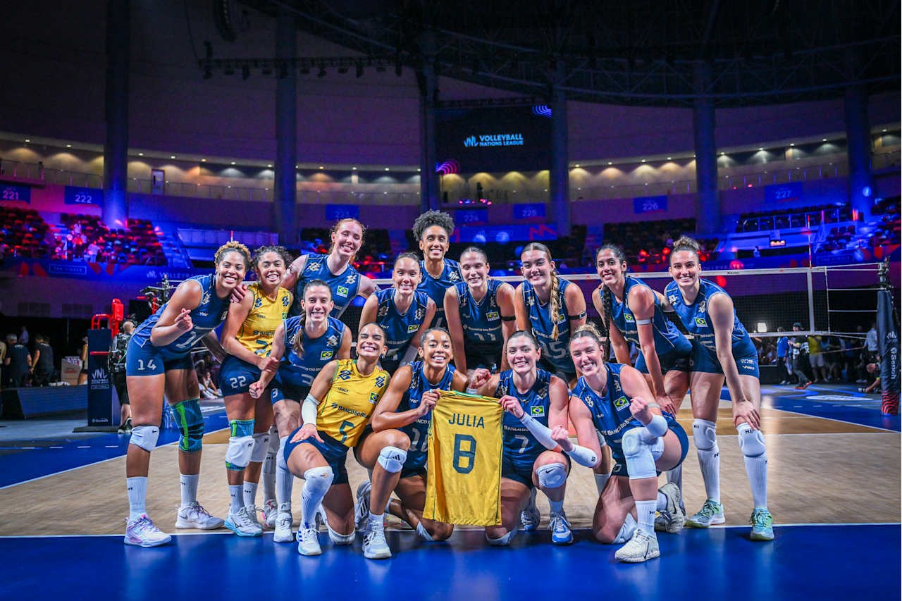 Brasil embolsará premiação milionária em caso de título da VNL; valor