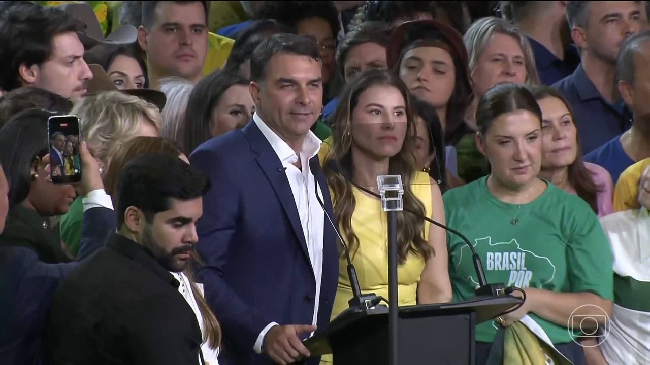 PL oficializa candidatura de Flávio Bolsonaro à Presidência em convenção em SP