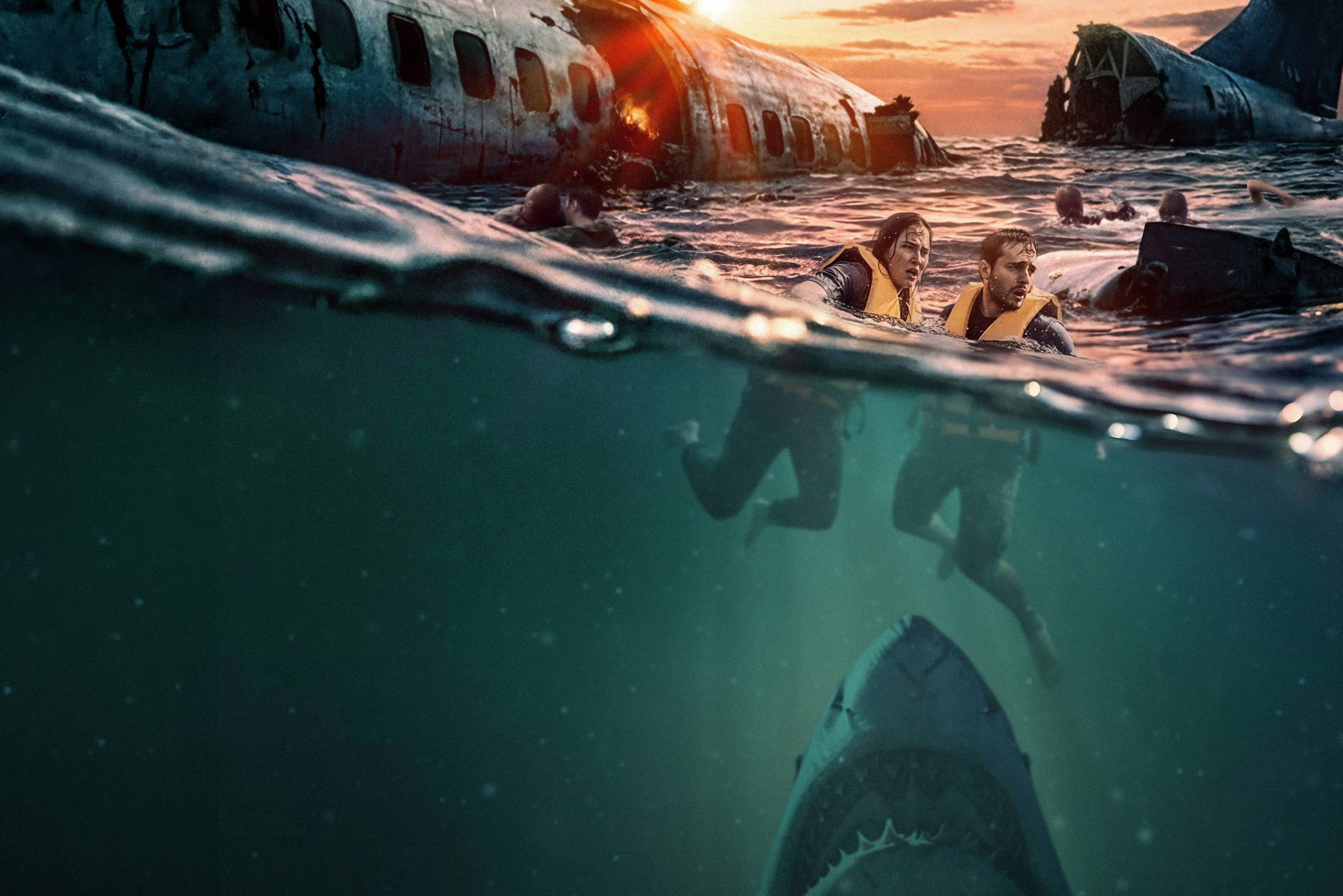 Águas mortais: ação competente e espetáculo no oceano.